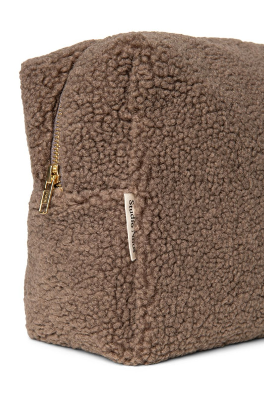 STUDIO NOOS - Teddy toaletná taštička | Brown 4