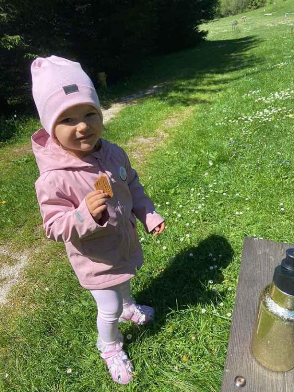 Bavlnená detská čiapka rebro - BABY PINK. 4