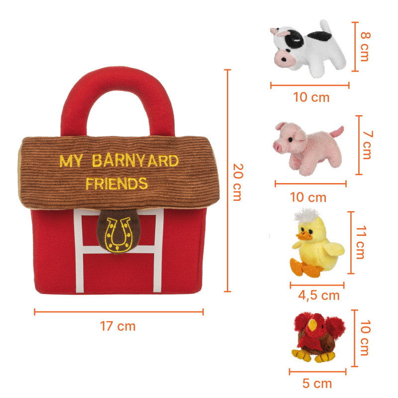 Plyšový set hračiek, Farm 1