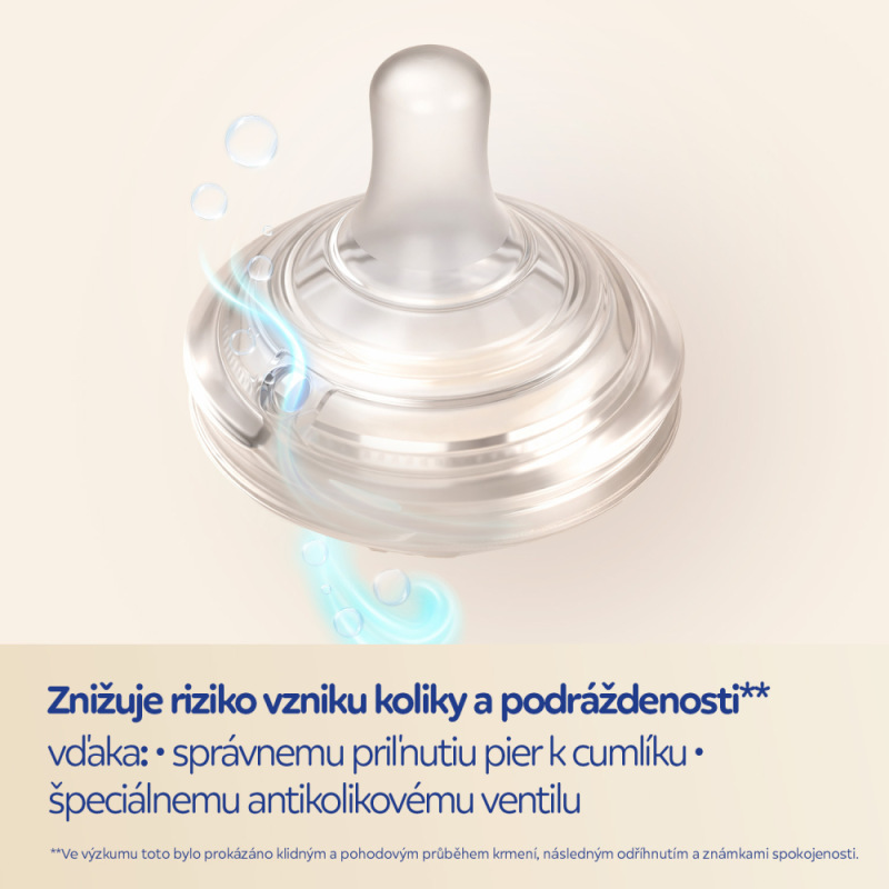 CANPOL BABIES Fľaša antikoliková Natural Shape 260ml 5