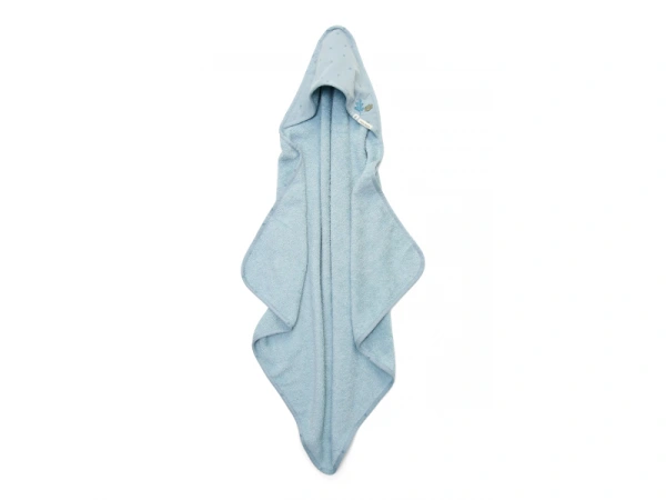 Osuška s kapucňou 100x100 cm Pure Denim Blue 2