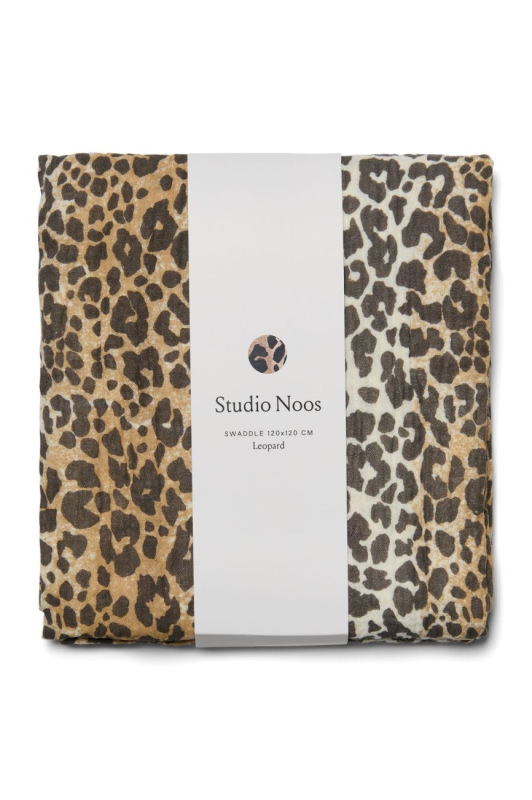 STUDIO NOOS - SWADDLE ZAVINOVAČKA Print Large | Leopard