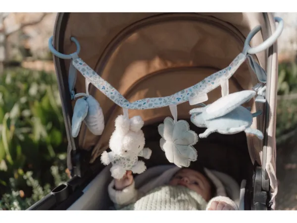 Reťaz na kočík králiček Miffy Lucky Leaves 5