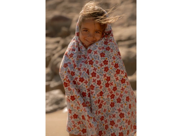 Plážová osuška 120x60 cm Sunny Flowers 3