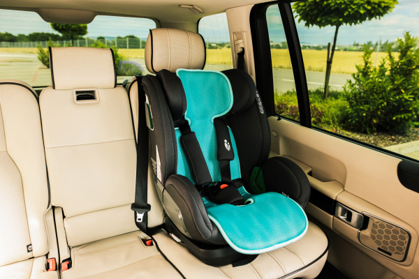Priedušná podložka do autosedačky Breeze sk. 1, Ice Grey 8