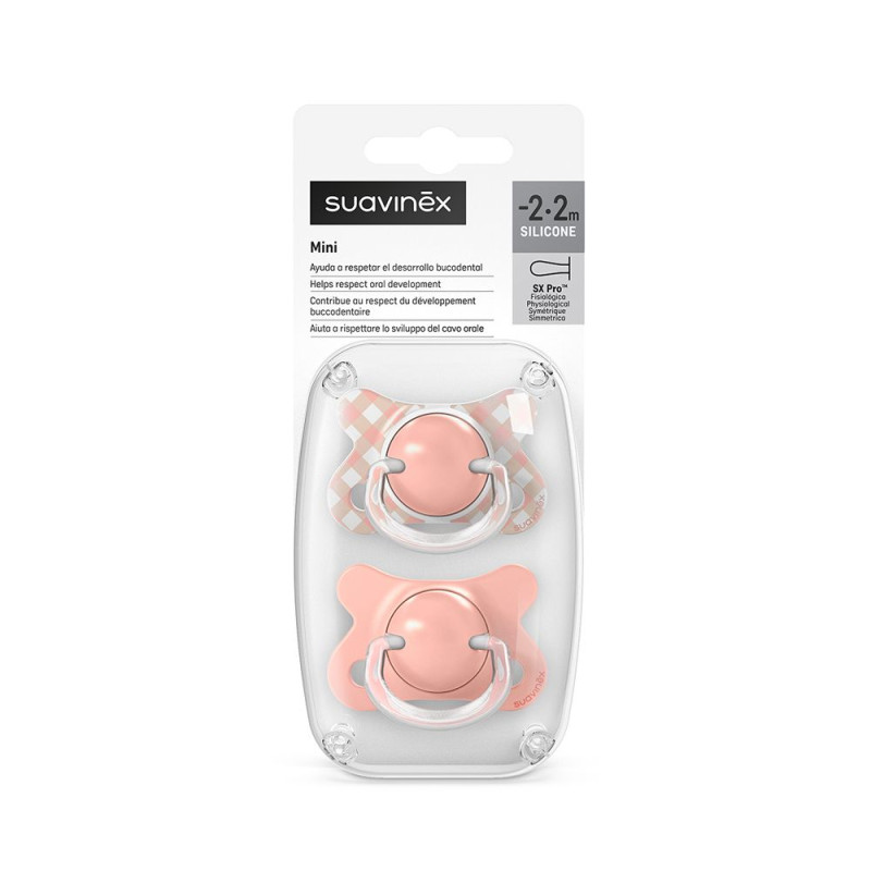 SUAVINEX | Cumlík SX PRO fyziologický WILD & FREE -2/2 m - ružový 5