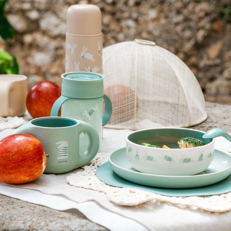 SUAVINEX | 360° Hrnček na učenie 340 ML WONDERLAND NEW - zelená 4