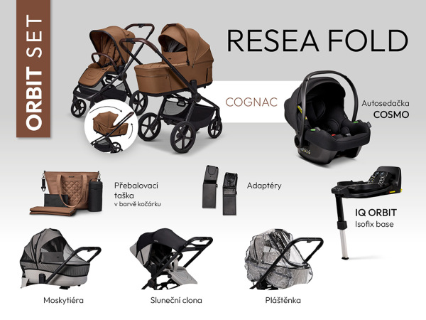 Moon ReSea FOLD ORBIT set - COGNAC