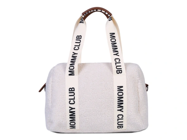 Prebaľovacia taška Mommy Club Signature Teddy Off White 5