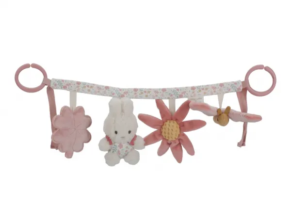 Reťaz na kočík králiček Miffy Lucky Blossom