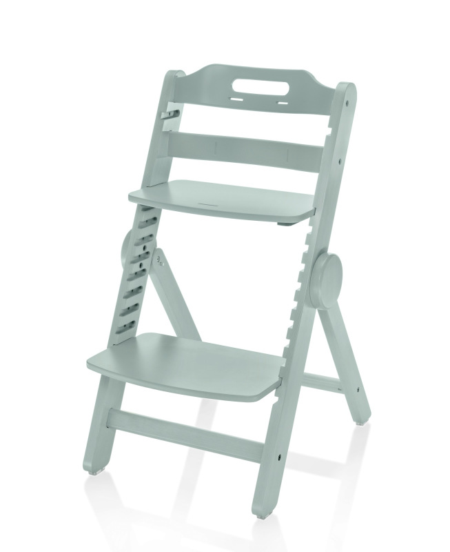 Drevená jedálenská stolička Clipp & Clapp, Pistacio Green 11