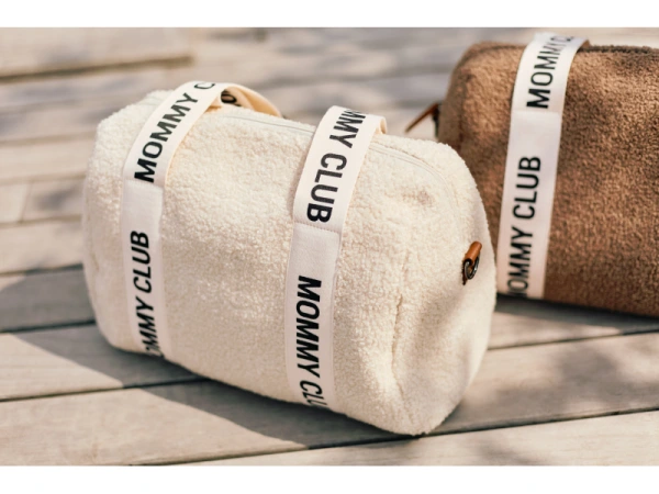 Prebaľovacia taška Mommy Club Signature Teddy Off White 15