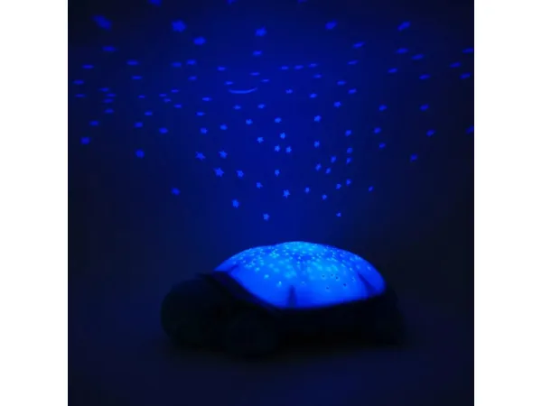 Nočné svetlo s projekciou Korytnačka modrá