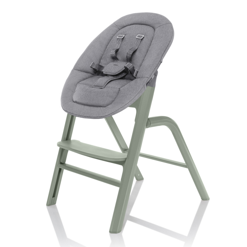 Set stolička Inpira + novorodenecký set + hojdacia základňa, Pistacio Green 11