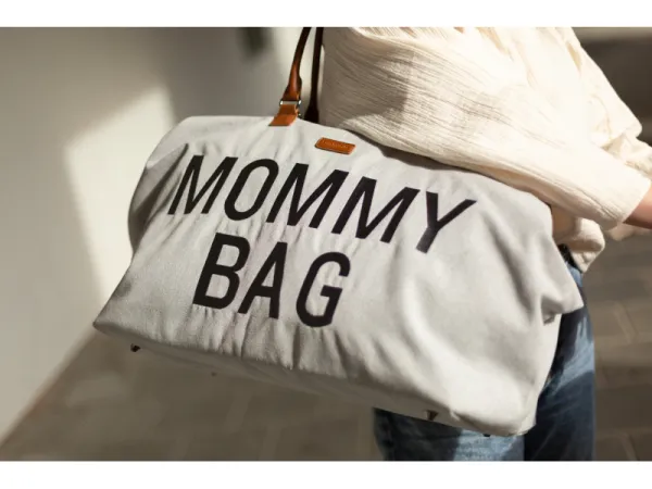 Prebaľovacia taška Mommy Bag Canvas Grey