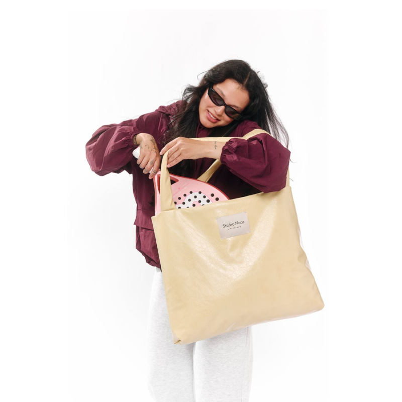STUDIO NOOS - Leather MOM BAG | Butter Yellow 1