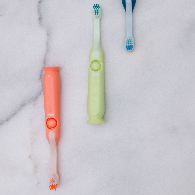 SUAVINEX | Detská kefka na zúbky KIDS 2-6 rokov - ružová 6