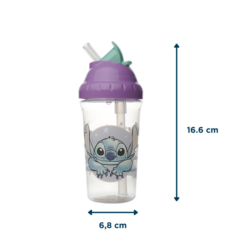 Hrníček netekúci s pítkom 295 ml, LILO & STITCH 2