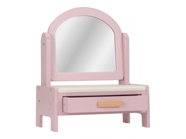 Toaletný stolík drevený Pink 3