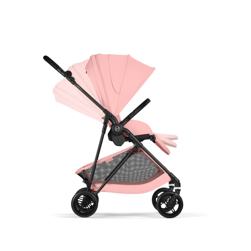 Cybex Melio Carbon 2026 - CANDY PINK, ľahká bugina 7