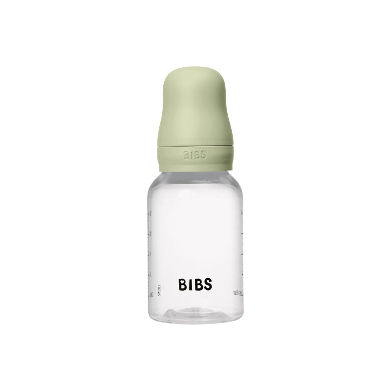 BIBS Antikoliková fľaša s kaučukovým cumlíkom 150ml, Sage 1