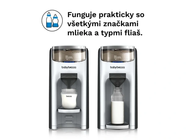 Baby Brezza Formula Pro Advanced Black/White - prístroj na prípravu dojčenského mlieka 4
