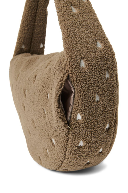 STUDIO NOOS - Teddy Cross Body Bag | Brown Hearts 5