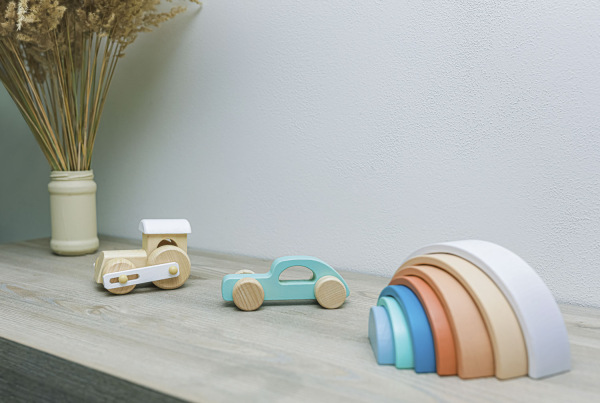 Dřevěné sportovní autíčko, Mint 7