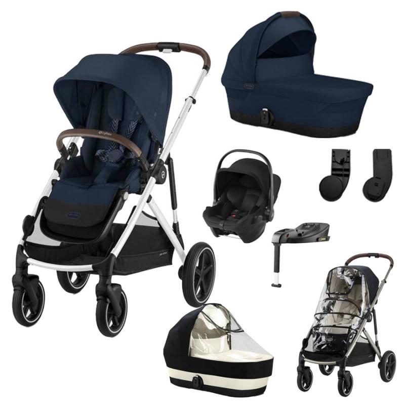 CYBEX GAZELLE Set XL, OCEAN BLUE (Silver rám)