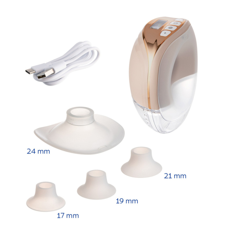 CANPOL BABIES Elektrická odsávačka materského mlieka do podprsenky Hands-Free 6