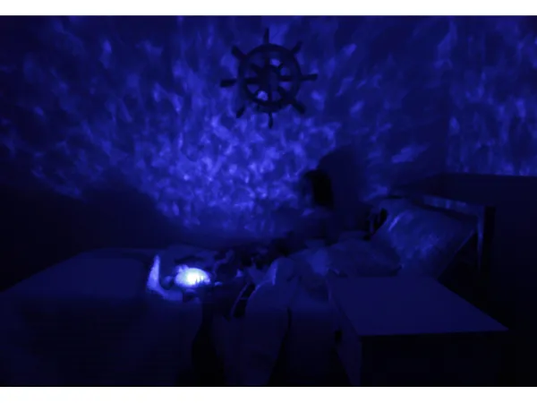 Nočné svetlo s projekciou a hudbou Korytnačka Ocean
