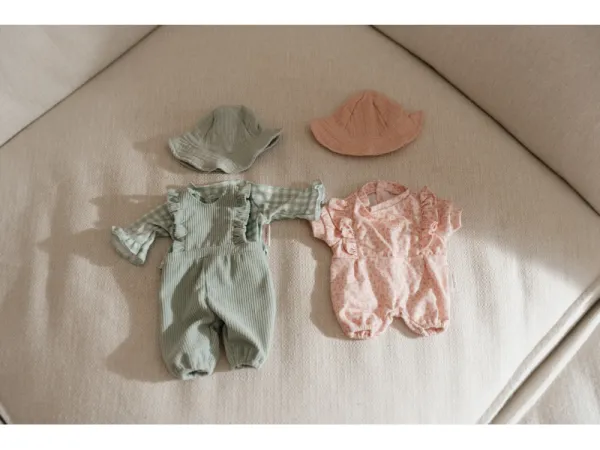 Oblečenie pre bábiku Baby Pink Floral 4