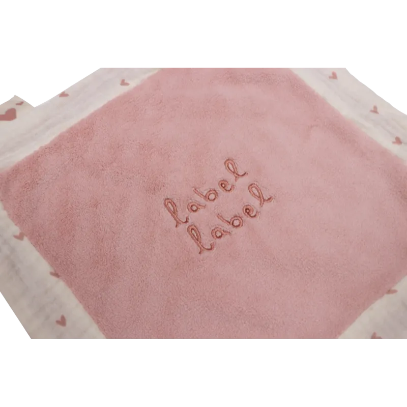 Label Label Maznáčik - Hearts Pink