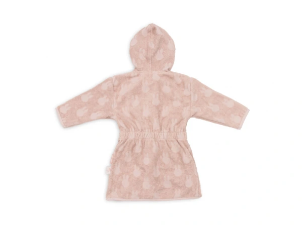 Detský froté župan s kapucňou Miffy pre bábätká od 1 do 2 rokov - Wild Rose 1