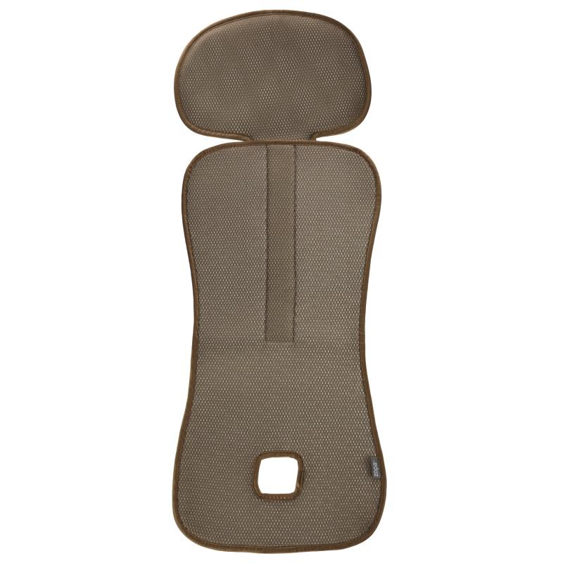 Priedušná podložka do autosedačky Breeze sk. 2/3, Toffee Brown