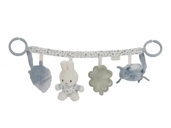 Reťaz na kočík králiček Miffy Lucky Leaves