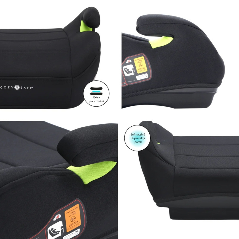 Cozy N Safe ASTRA i-Size podsedák s ISOFIXom, Onyx 2025 1