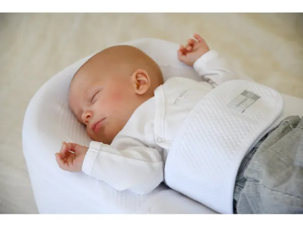CocoonaBaby podložka + povlak White 2