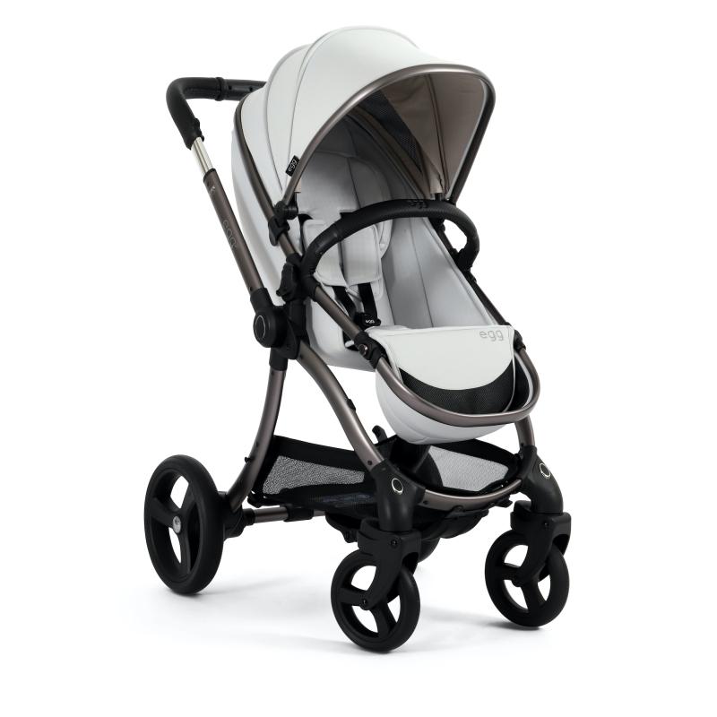 BabyStyle Egg3 kočík, Houndstooth Silver - Special Edition 2025