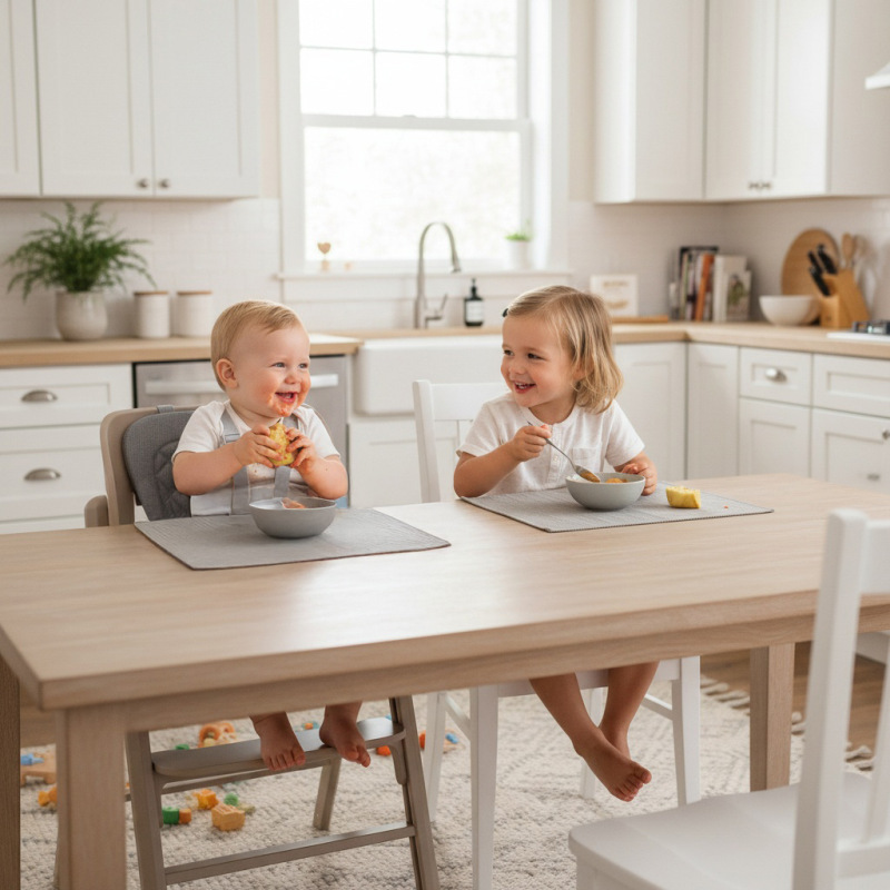 Set stolička Inpira + novorodenecký set + hojdacia základňa, Candy Pink 17