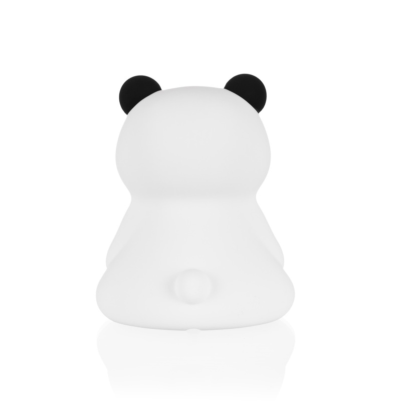 Silikónová nočná LED lampa veľkosť M, Panda 2