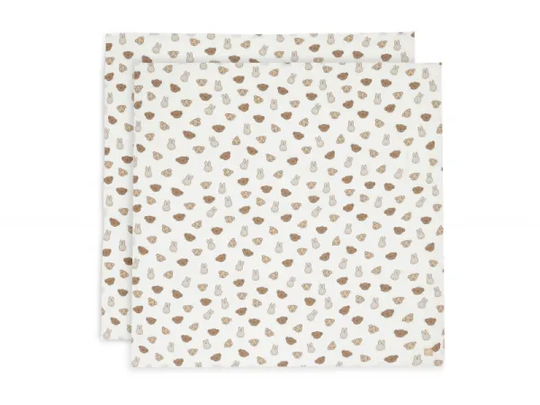 Plienky zavinovacie 2ks 115x115 cm Miffy & Friends