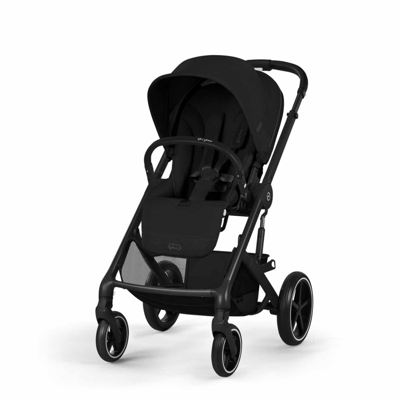 Cybex Balios S Lux 2026 s hlbokou skladacou vaničkou Moon Black | black 3