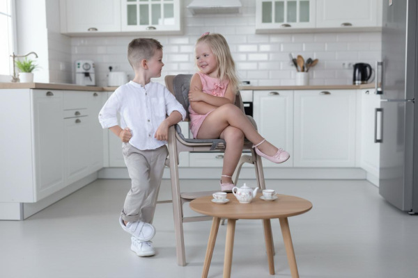 Set stolička Inpira + novorodenecký set + hojdacia základňa, Pistacio Green 20