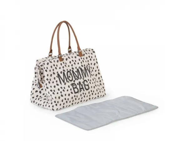Prebaľovacia taška Mommy Bag Canvas Leopard