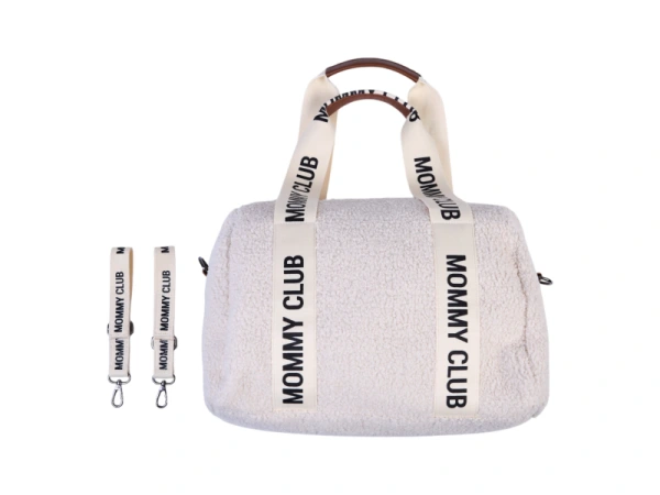 Prebaľovacia taška Mommy Club Signature Teddy Off White 6