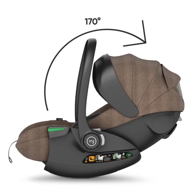 Autosedačka pre novorodenca i-Size my junior® AURAᵉʳᵍᵒ – Hazel 3