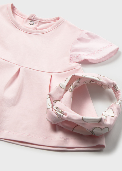 Mayoral súprava s čelenkou Baby rose 2