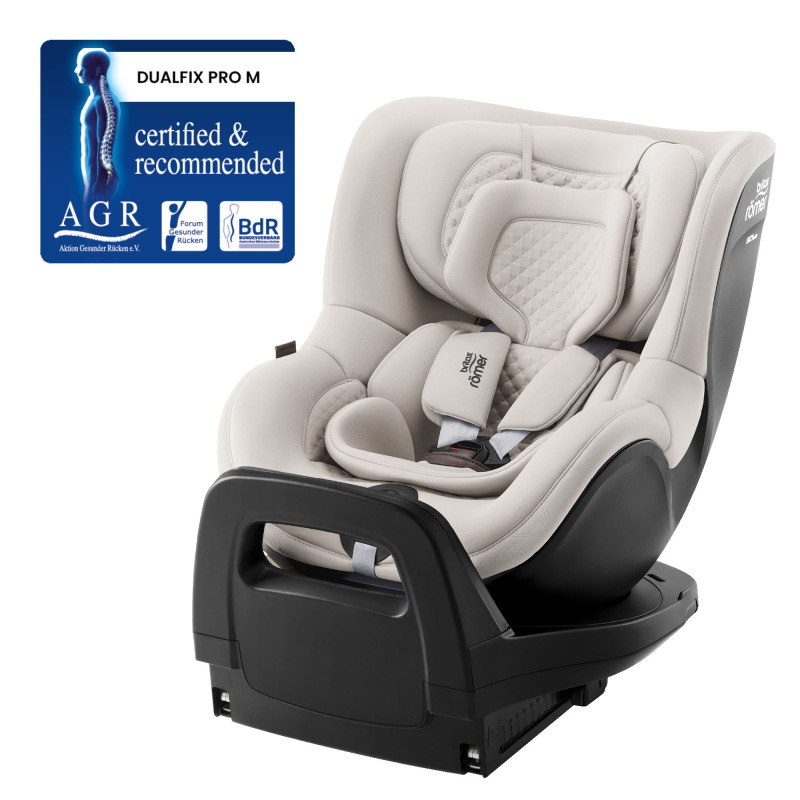 Autosedačka Dualfix Pro M Lux, Soft Taupe 2