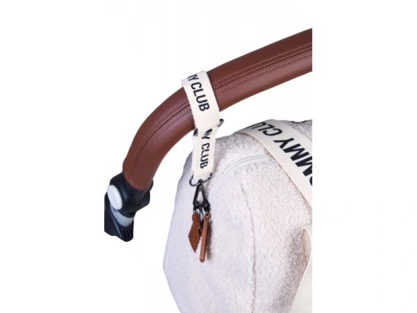 Prebaľovacia taška Mommy Club Signature Teddy Off White 11